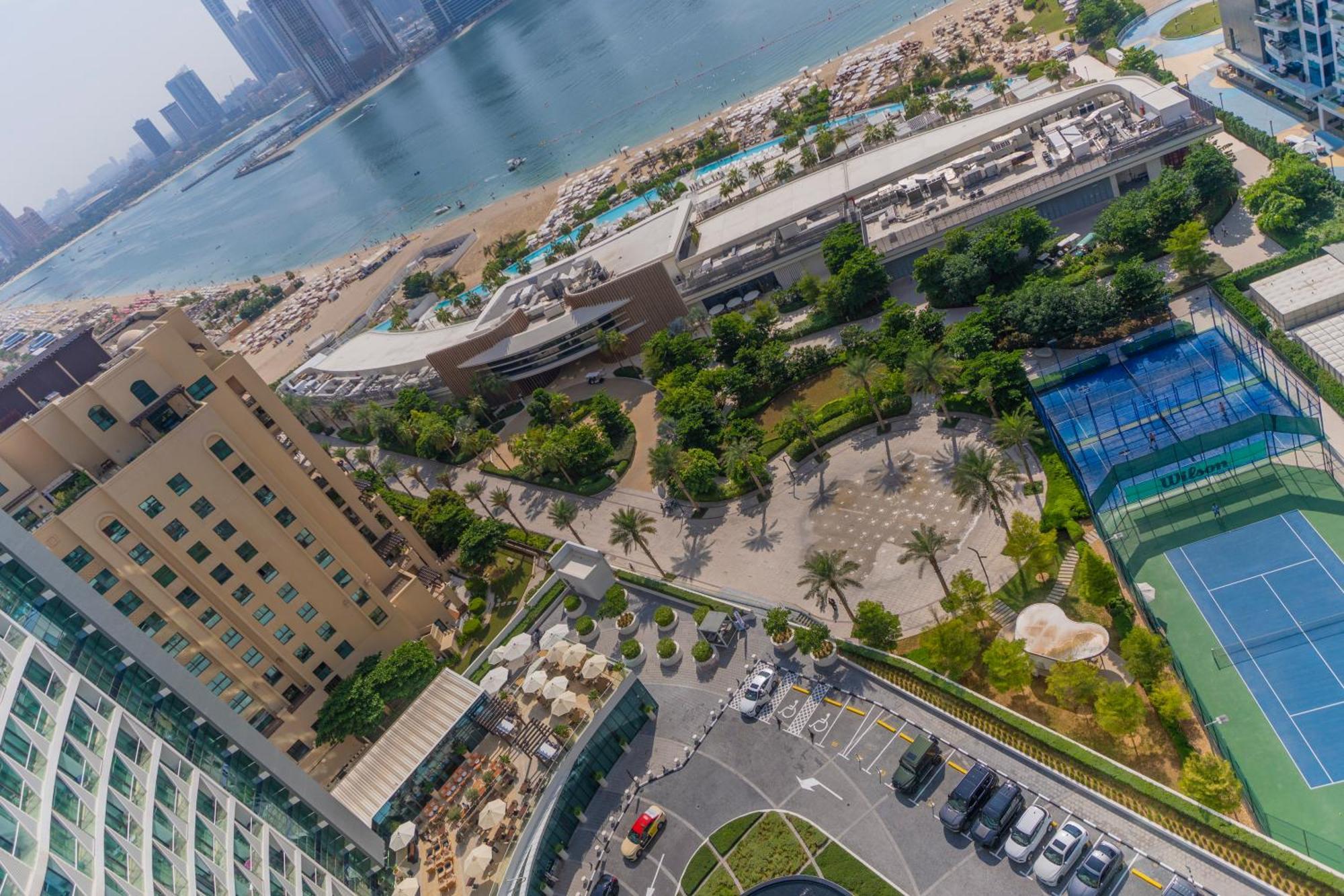 Studio With Private Beach Access At Palm Jumeirah Dubái Exterior foto