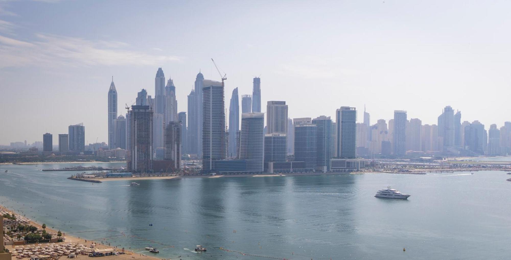 Studio With Private Beach Access At Palm Jumeirah Dubái Exterior foto