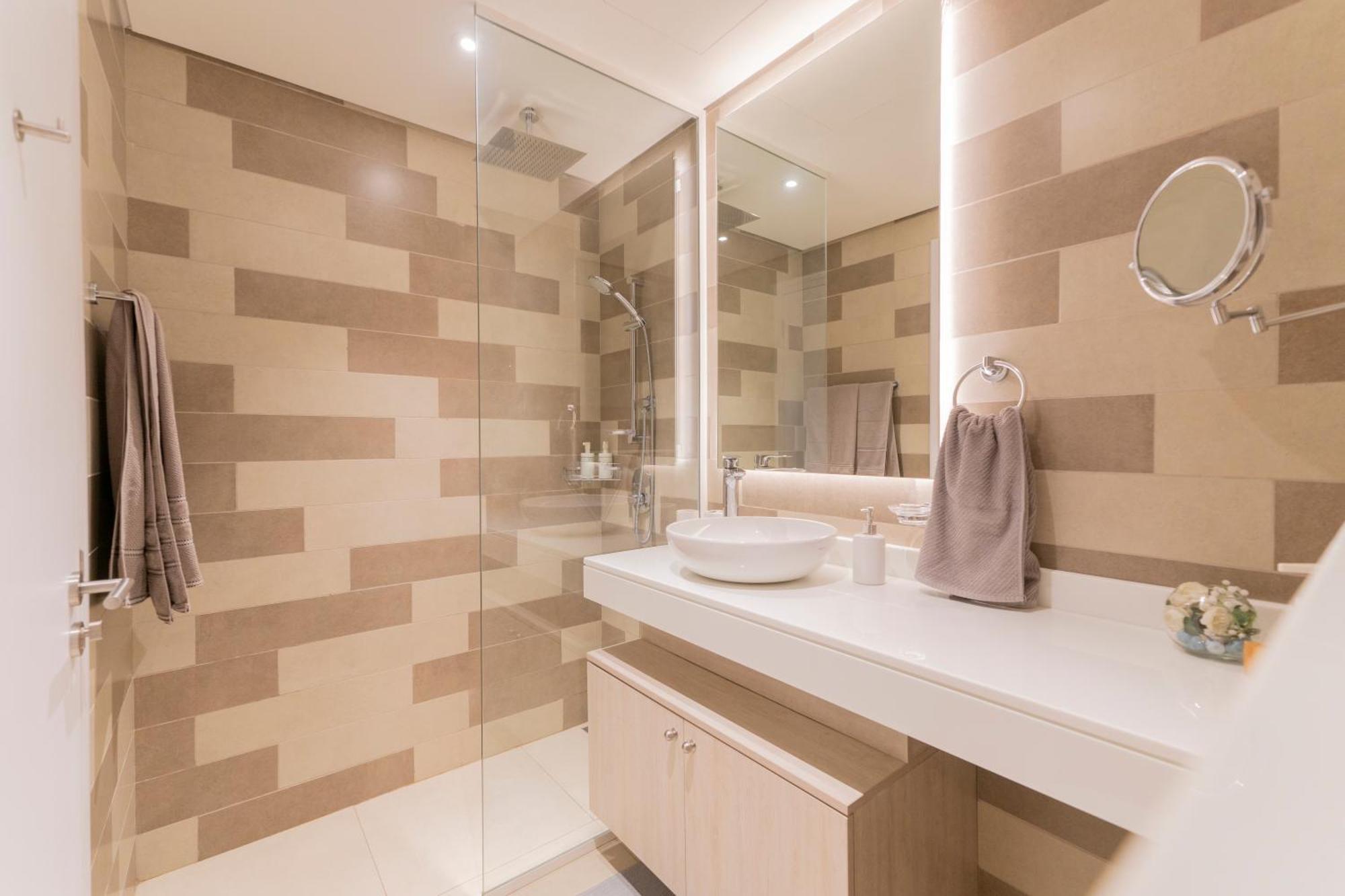 Studio With Private Beach Access At Palm Jumeirah Dubái Exterior foto