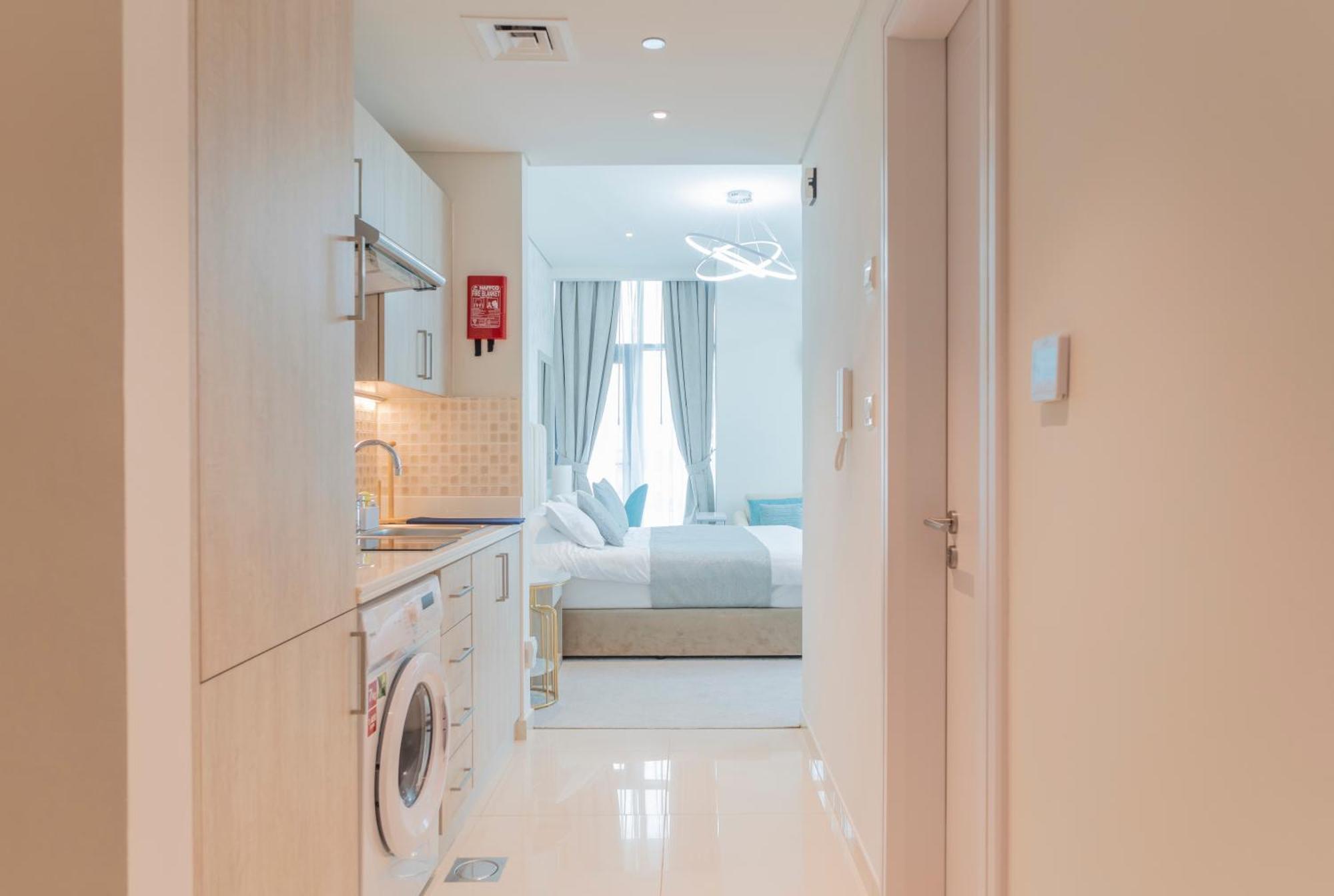 Studio With Private Beach Access At Palm Jumeirah Dubái Exterior foto