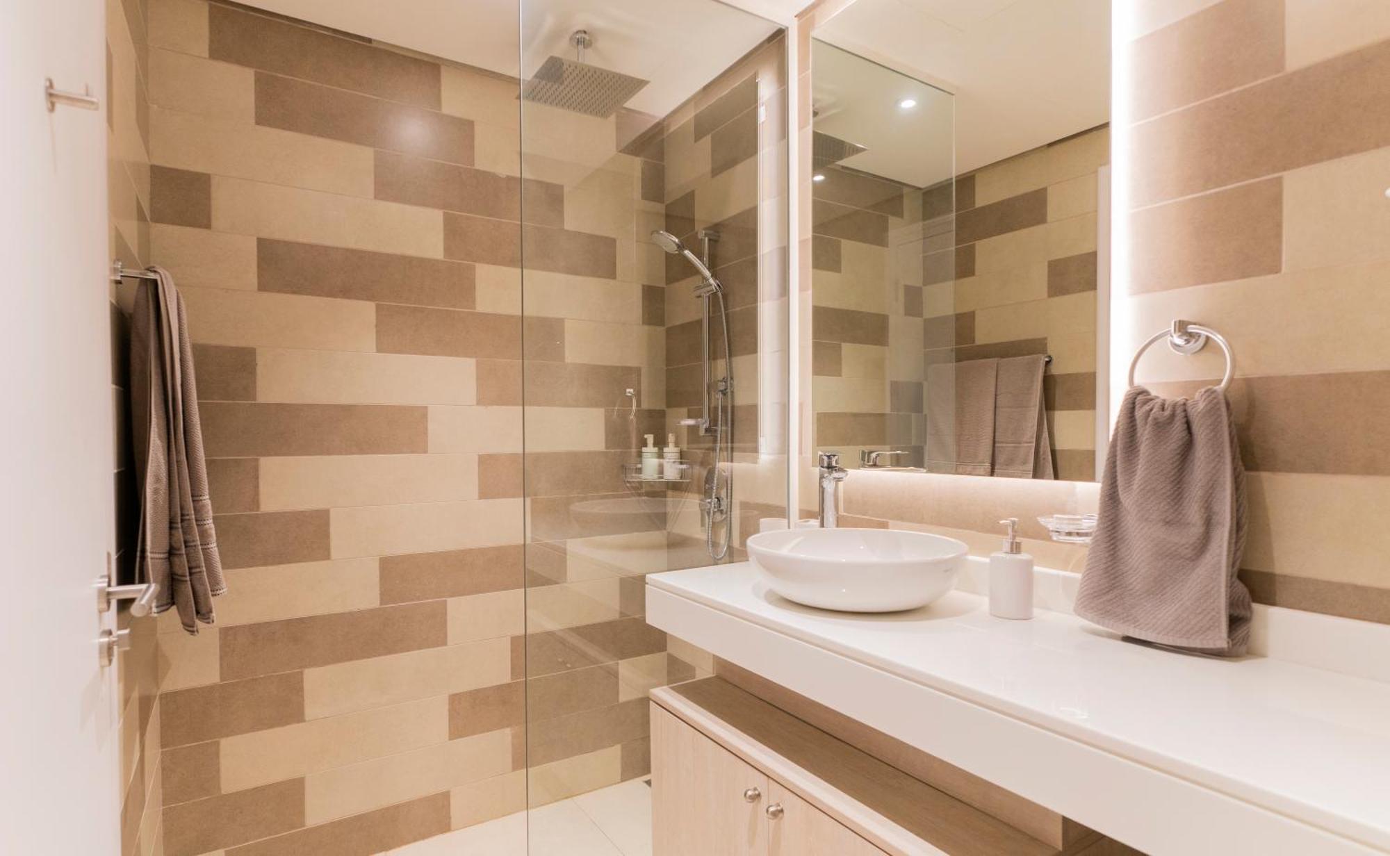 Studio With Private Beach Access At Palm Jumeirah Dubái Exterior foto