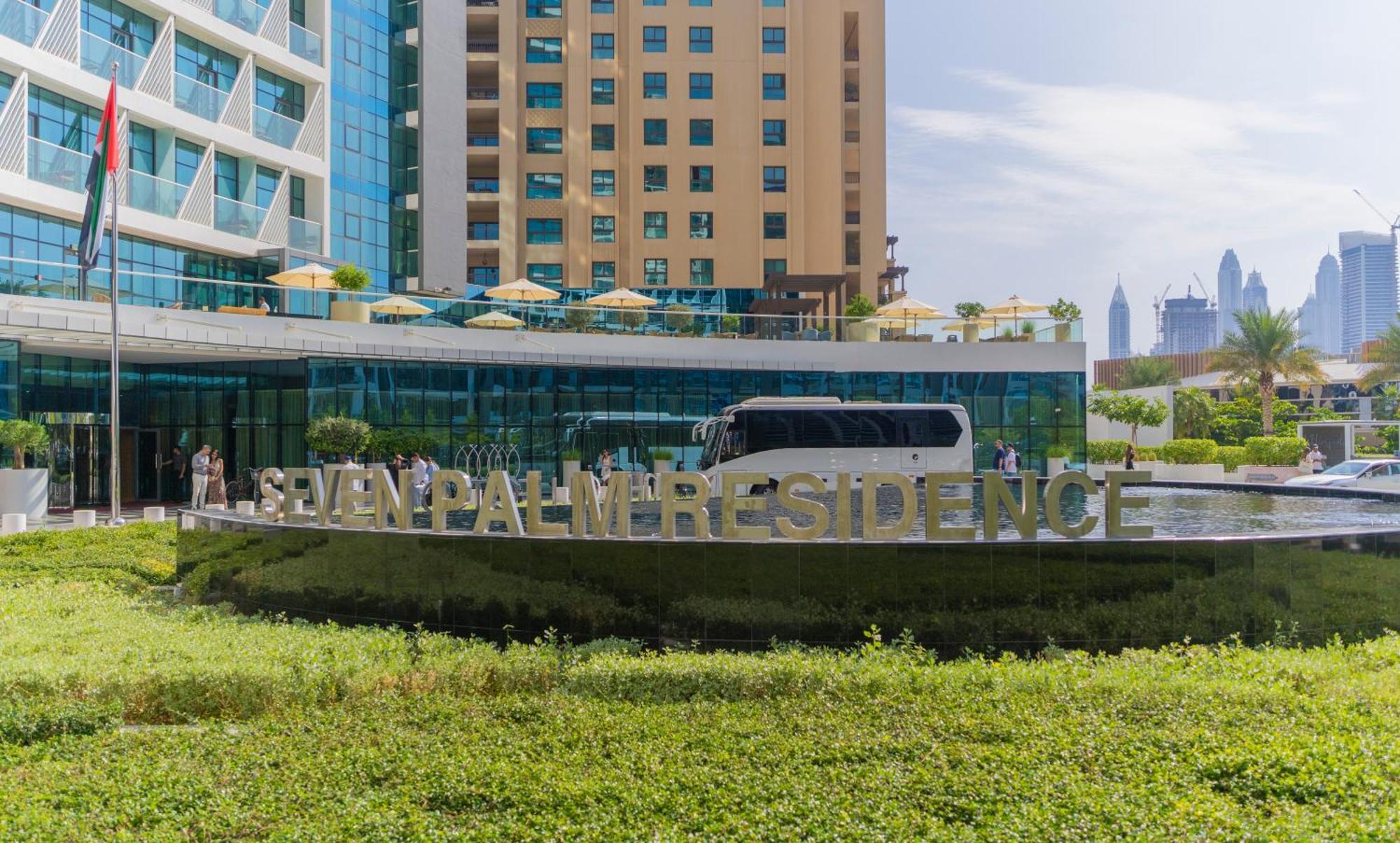 Studio With Private Beach Access At Palm Jumeirah Dubái Exterior foto
